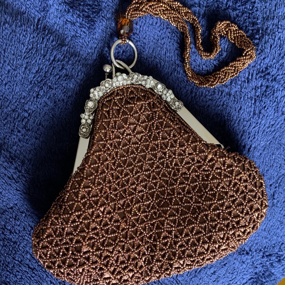 Elegant beaded purse for a night out